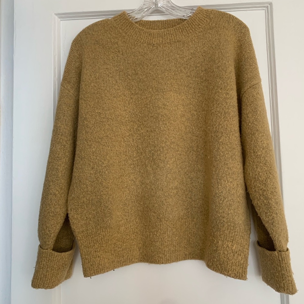 Philosophy - Yellow Crew Neck Women’s Sweater - size medium